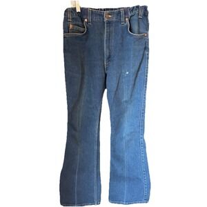 Vintage Men's Levi's Jeans Orange Tab Stretch Waist Blue‎ Denim Stretch 30x29